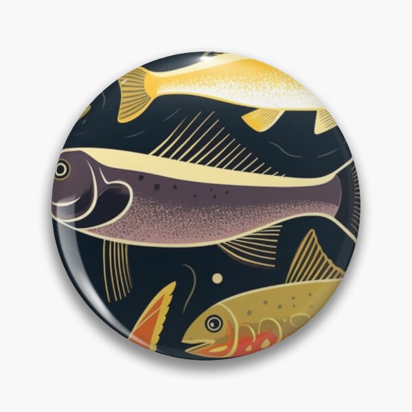 Item preview, "Underwater Diversity: A Visual Fish Chart" designed and sold by LuNkyRose.