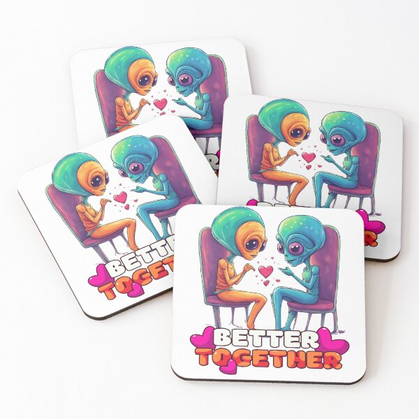Item preview, Better Together Alien designed and sold by zehrinads.