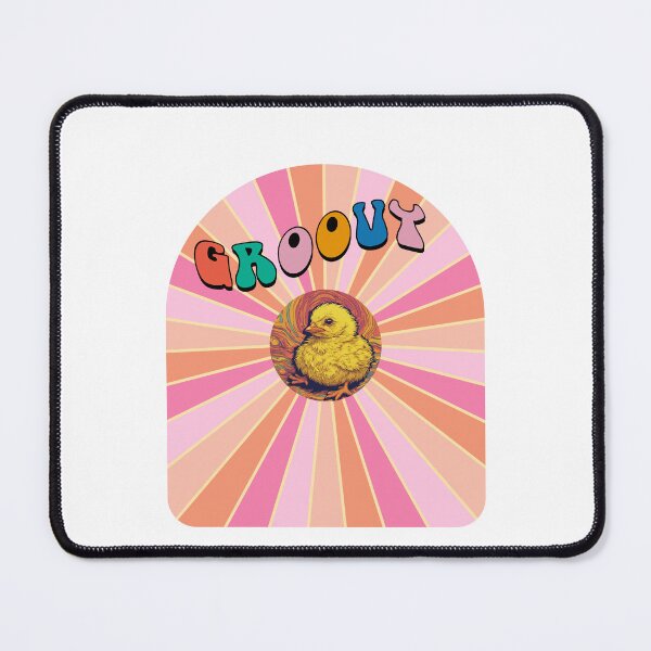 Item preview, Cute Groovy Chick, Cool 60’s Psychedelic Art designed and sold by Cuteanimalgifts.