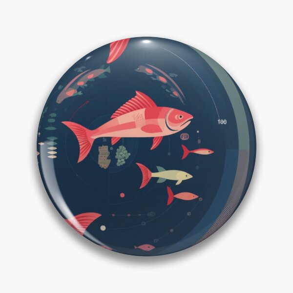 Item preview, "Underwater Diversity: A Visual Fish Chart" designed and sold by LuNkyRose.