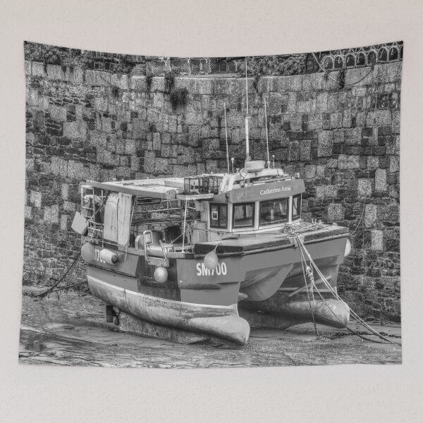 Item preview, Catherine Anne Fishing Boat Newquay Harbour  designed and sold by Londonimages.