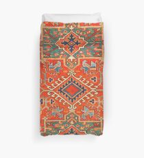 Karadaja Antique Persian Rug Duvet Cover