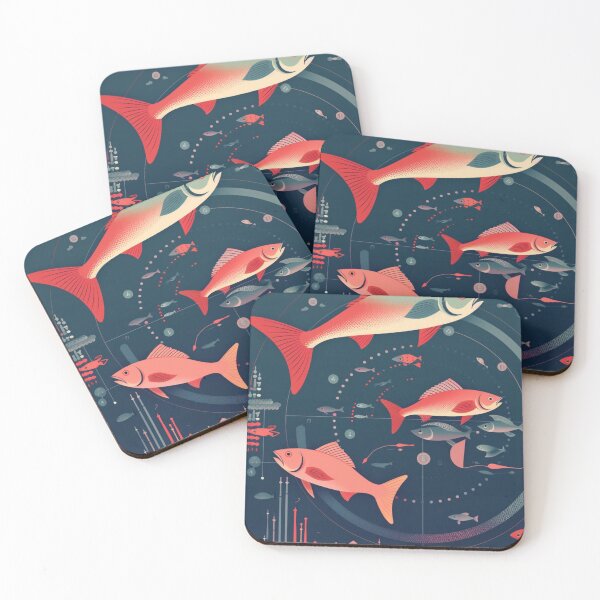 Item preview,  "Underwater Diversity: A Visual Fish Chart" designed and sold by LuNkyRose.