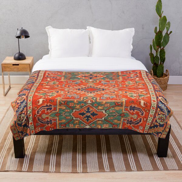 Item preview, Karadaja Antique Persian Rug Print designed and sold by Vicky Brago-Mitchell®.