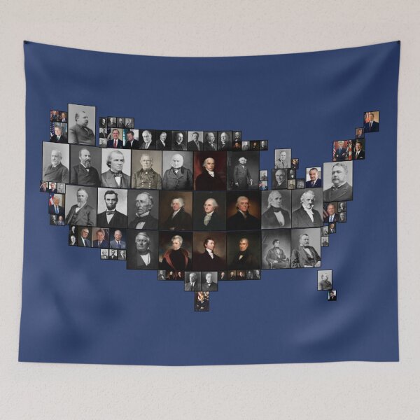 Item preview, USA Presidents Collage designed and sold by Yzakreativ.