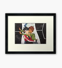 Kiss Kiss Framed Print