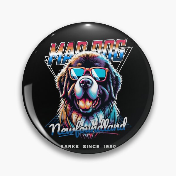 Item preview, Mad Dog Newfoundland Dog designed and sold by RedDesignSyc.