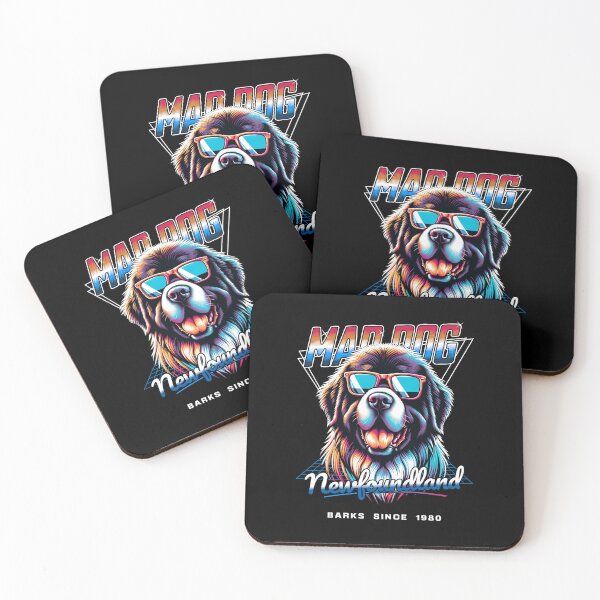 Item preview, Mad Dog Newfoundland Dog designed and sold by RedDesignSyc.