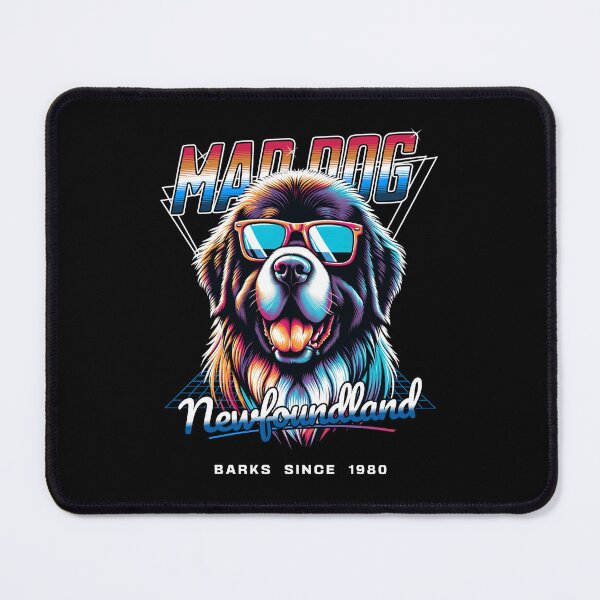 Item preview, Mad Dog Newfoundland Dog designed and sold by RedDesignSyc.