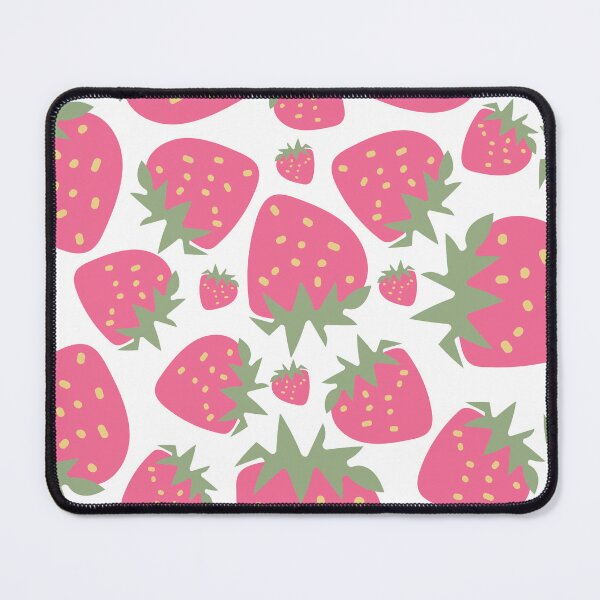 Item preview, vector white background hand drawn strawberries seamless pattern  designed and sold by 137Lanternes.