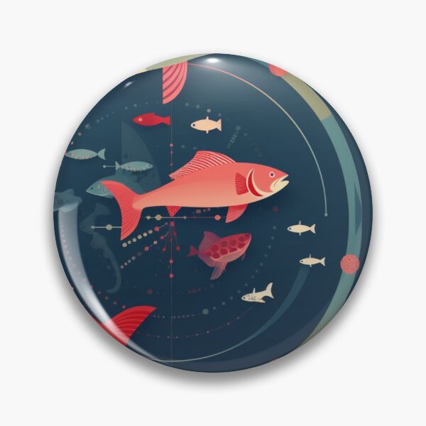 Item preview, "Underwater Diversity: A Visual Fish Chart" designed and sold by LuNkyRose.