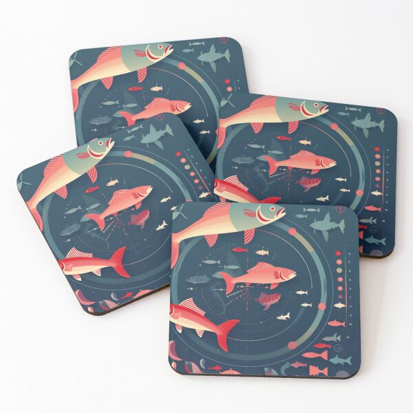 Item preview, "Underwater Diversity: A Visual Fish Chart" designed and sold by LuNkyRose.