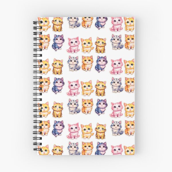 Item preview, Cute cats sticker style pattern designed and sold by SmileshareShop.