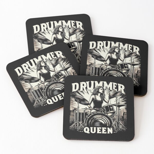 Item preview, Drummer Queen, baterista, futura baterista, madre baterista designed and sold by mwebba2005.