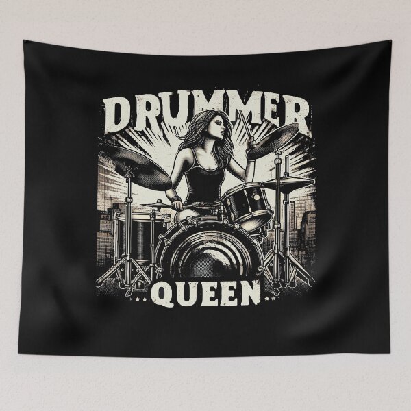 Item preview, Drummer Queen, drummer girl, future drummer, drummer mom designed and sold by AW2 Designs.