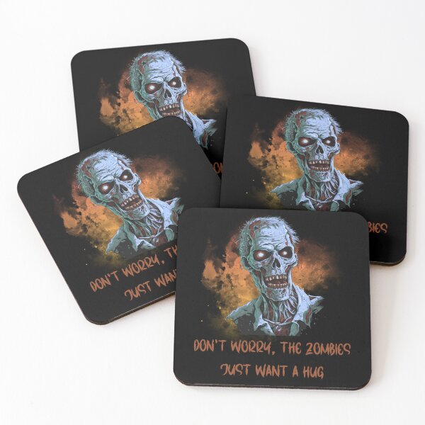Item preview, Don't worry, the zombies just want a hug - Horror Movie Lover designed and sold by Dominika Bednarska.