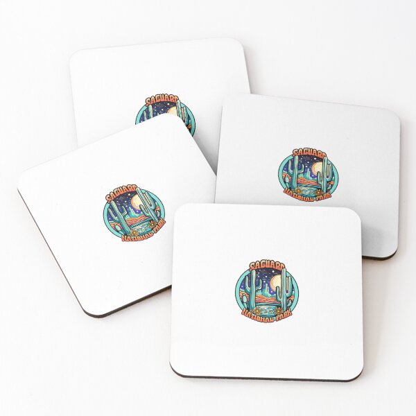 Item preview,  Saguaro National Park retro vintage illustration Arizona designed and sold by Dailykindness.