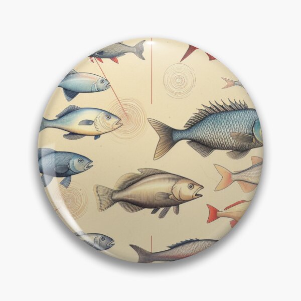 Item preview, "Underwater Diversity: A Visual Fish Chart" designed and sold by LuNkyRose.