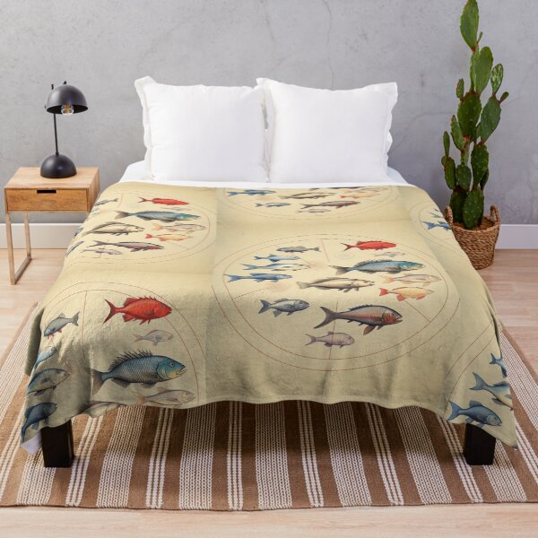 Item preview, "Underwater Diversity: A Visual Fish Chart" designed and sold by LuNkyRose.