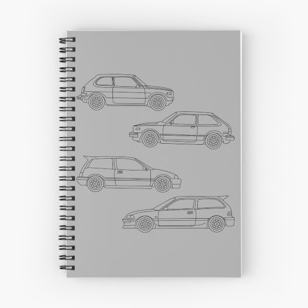 Item preview, Honda Civic First 4 Generations designed and sold by DecarYourself.