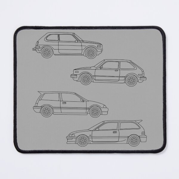 Item preview, Honda Civic First 4 Generations designed and sold by DecarYourself.