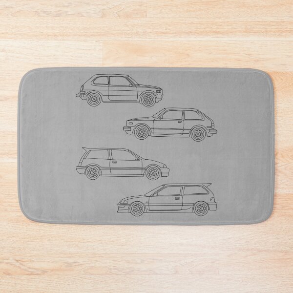 Item preview, Honda Civic First 4 Generations designed and sold by DecarYourself.
