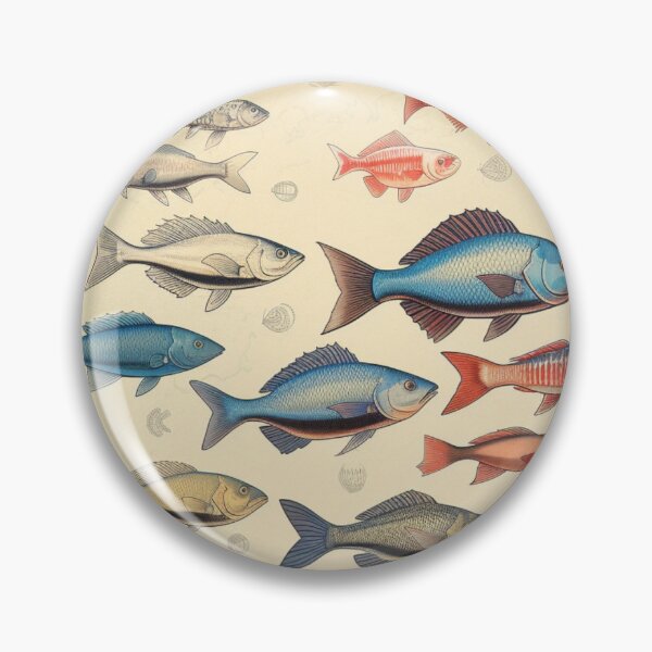 Item preview,  "Underwater Diversity: A Visual Fish Chart" designed and sold by LuNkyRose.