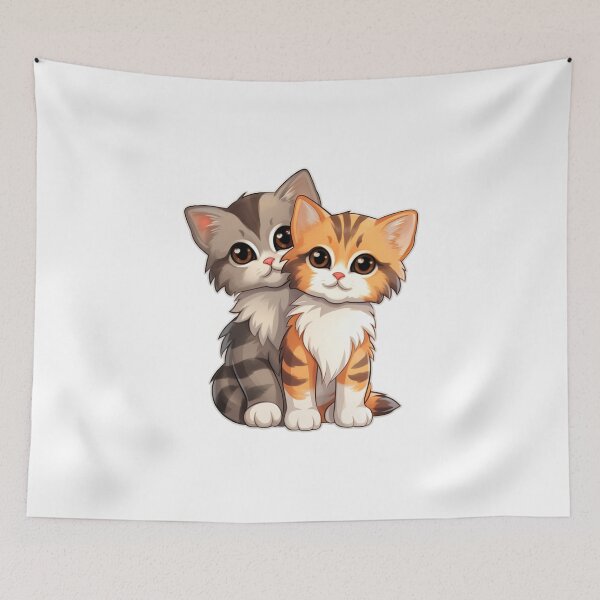Item preview, Cute cats sticker style pattern designed and sold by SmileshareShop.