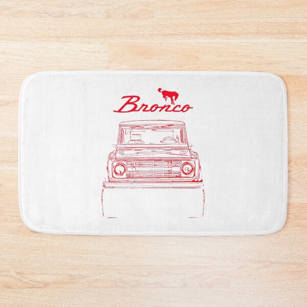 Item preview, 1975 Bronco Red Outline Sketch ArtPremium  designed and sold by milalaneiym3.