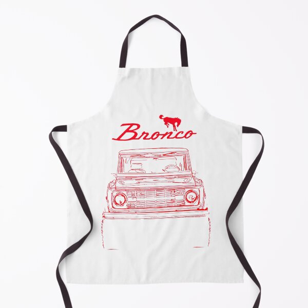 Item preview, 1975 Bronco Red Outline Sketch ArtPremium designed and sold by milalaneiym3.