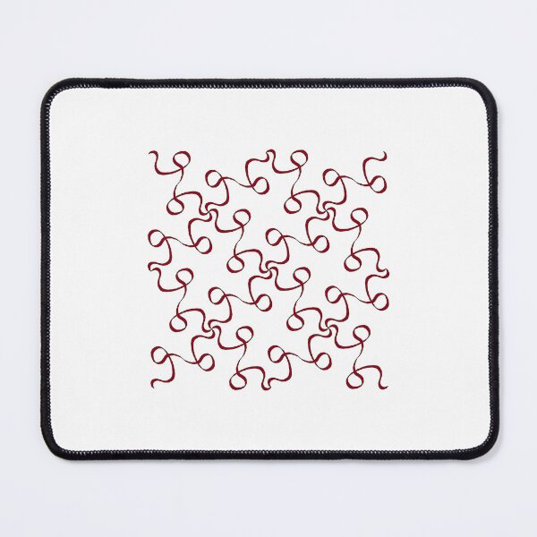 Item preview, Red Ribbon Lattice designed and sold by Artcurrents.