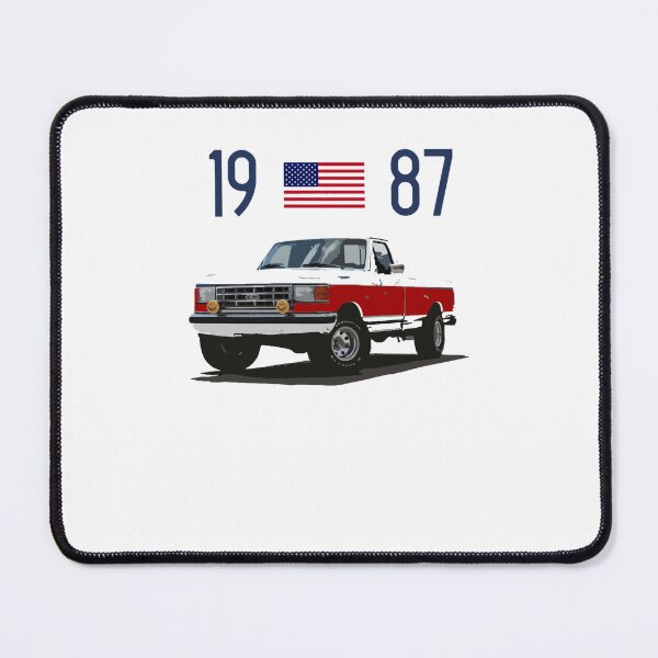 Item preview, 1987 Ford F150 White Red Pickup TruckPremium designed and sold by milalaneiym3.