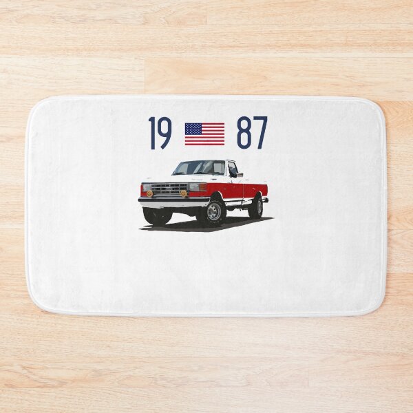 Item preview, 1987 Ford F150 White Red Pickup TruckPremium  designed and sold by milalaneiym3.