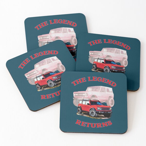 Item preview, 2021 Ford Bronco Race Red 4 Door Off-Road Truck _quot_The Legend Returns_quot_ DesignT-Shir designed and sold by milalaneiym3.