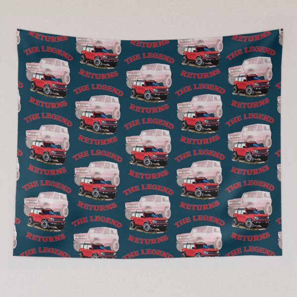 Item preview, 2021 Ford Bronco Race Red 4 Door Off-Road Truck _quot_The Legend Returns_quot_ DesignT-Shir designed and sold by milalaneiym3.