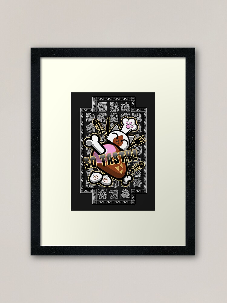 Alternate view of So Tasty! Framed Art Print