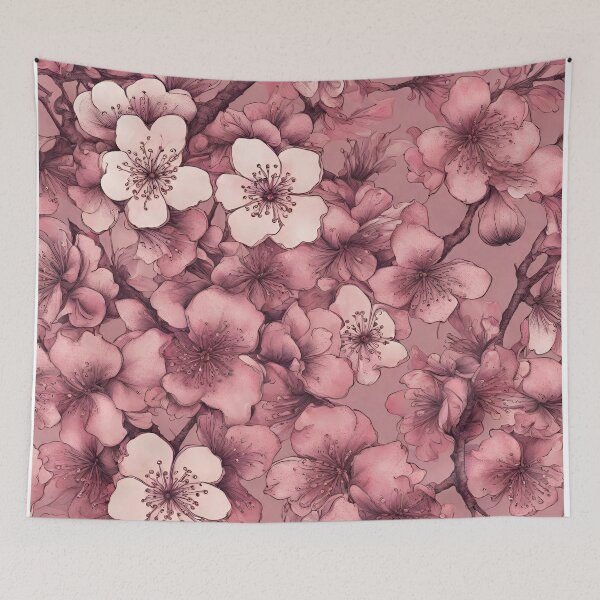 Item preview, Floral print designed and sold by Ninjapirate0013.