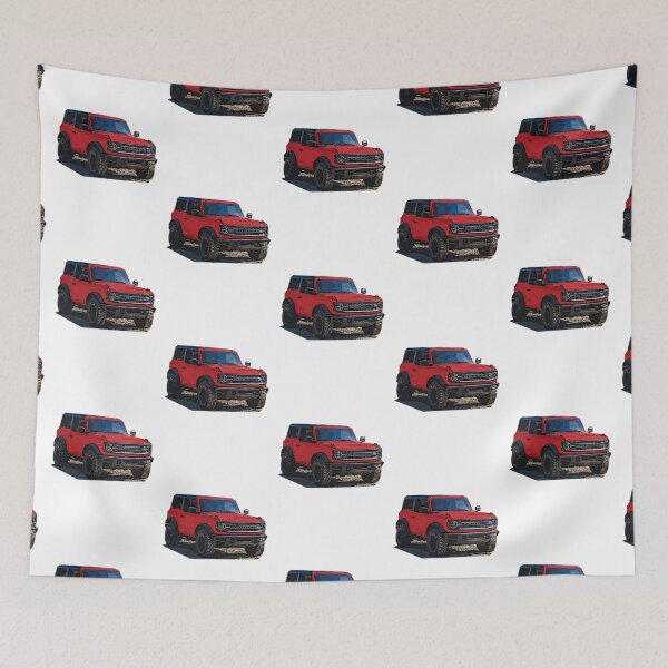Item preview, 2021 Race Red Ford Bronco 2 Door designed and sold by milalaneiym3.