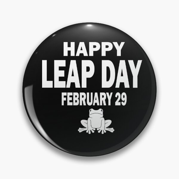 Item preview, Happy Leap Day Year 2024. February 29th Funny Frog lovers designed and sold by DesignDenDo ⭐⭐⭐⭐⭐.