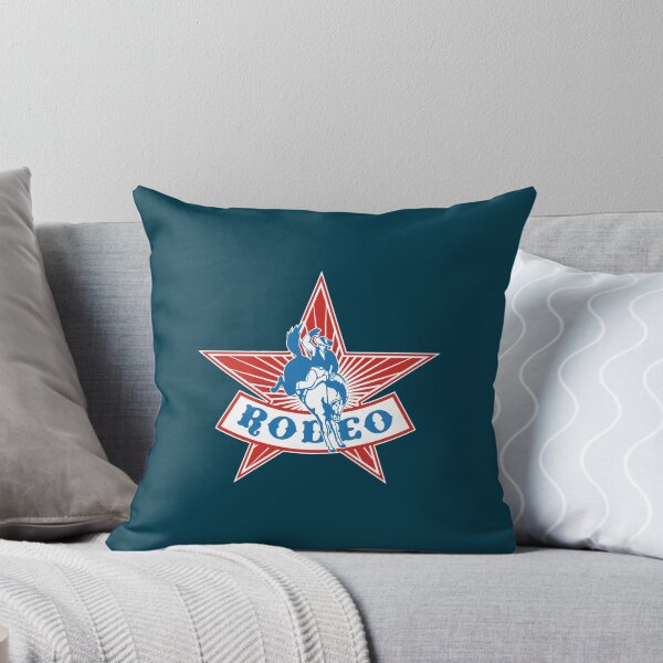 Item preview, American Rodeo Bronco Rider Cowboy Patriotic Red White Blue  designed and sold by milalaneiym3.