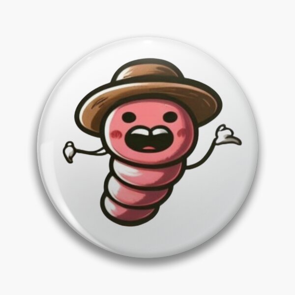 Item preview, happy apple worm designed and sold by Yourdreamworld.