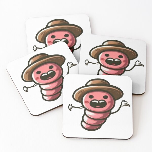 Item preview, happy apple worm designed and sold by Yourdreamworld.