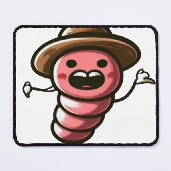 Item preview, happy apple worm designed and sold by Yourdreamworld.