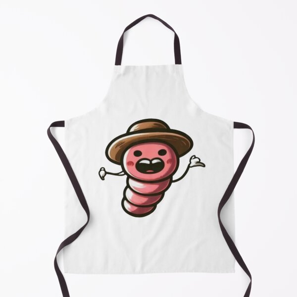 Item preview, happy apple worm designed and sold by Yourdreamworld.