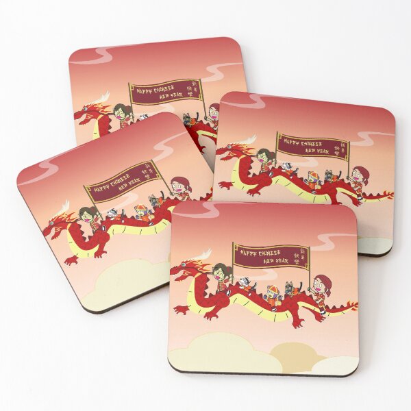Item preview, Year of the Dragon happy Chinese new year, Zodiac Lunar Year,CNY theme designed and sold by Figaro-17.