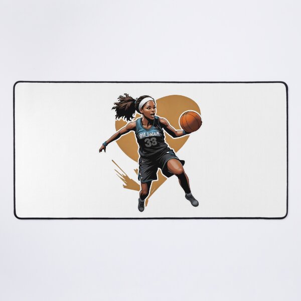 Item preview, Inspirational Female Basketball Player, Strength and Grace designed and sold by HamzaStore15.
