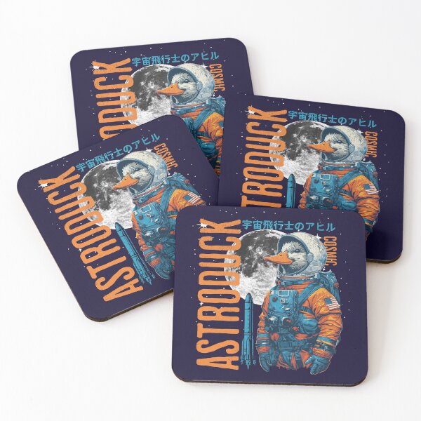 Item preview, "Astroduck Odyssey" - Space Explorer Duck Graphic designed and sold by Sir Meow Meow.