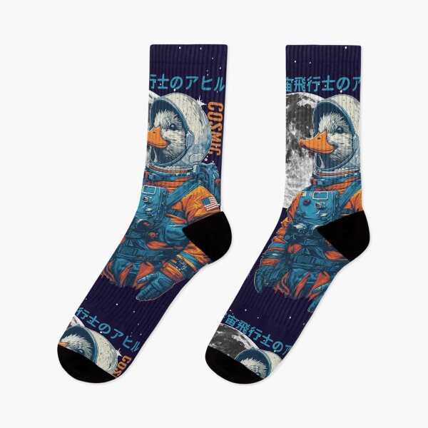 Item preview, "Astroduck Odyssey" - Space Explorer Duck Graphic designed and sold by Sir Meow Meow.