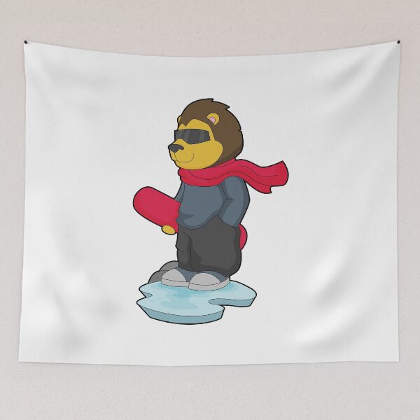Item preview, Lion Snowboard Winter sports designed and sold by Snabdesign84.