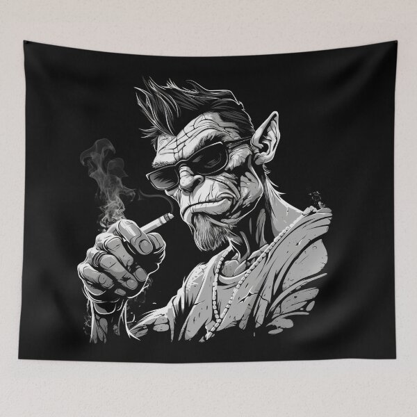 Item preview, The cool orcish hoodlum  designed and sold by GruumchsGoods.